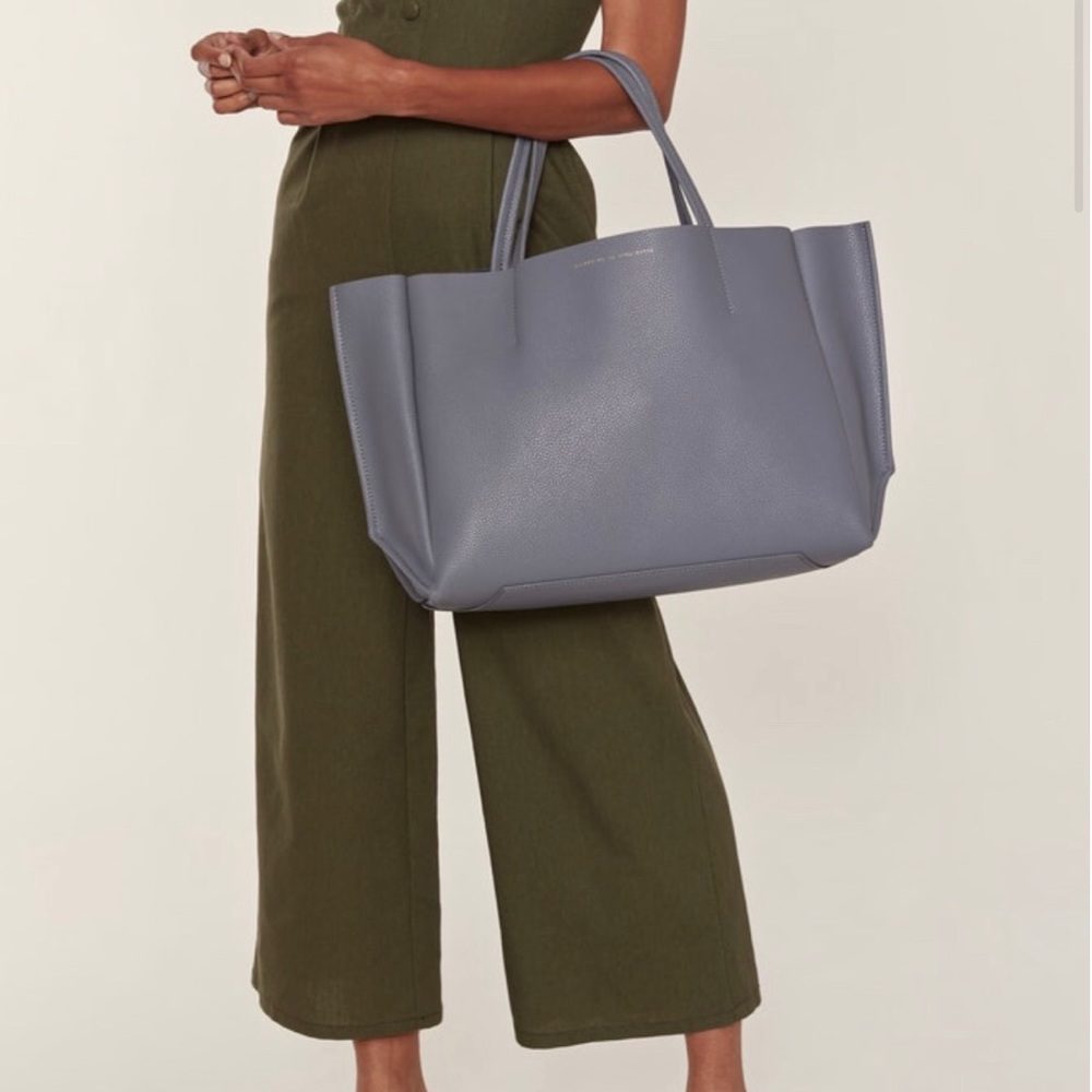 Ampersand As Apostrophe Gray ‘Sideways Tote’